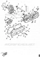 CARTER MOTEUR pour Yamaha AEROX 1997