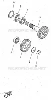 TRANSMISSION pour Yamaha AEROX 1997