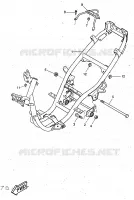 CADRE pour Yamaha AEROX 1997