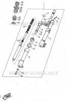 FOURCHE pour Yamaha AEROX 1997