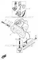 RESERVOIR A ESSENCE pour Yamaha AEROX 1997