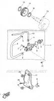 POMPE A HUILE pour Yamaha AEROX 1997