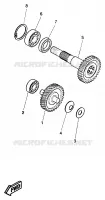 TRANSMISSION pour Yamaha AEROX 1998