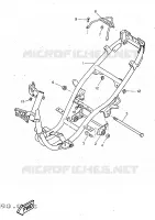 CADRE pour Yamaha AEROX 1998