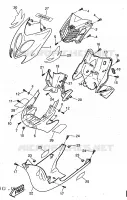 PROTEGE JAMBES pour Yamaha AEROX 1998