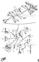 PARTIE ELECTRIQUE 2 pour Yamaha AEROX 1998