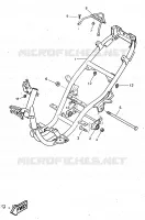 CADRE pour Yamaha AEROX 1998