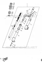 FOURCHE pour Yamaha AEROX 1998