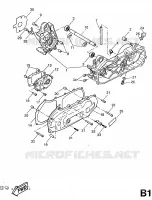 CARTER MOTEUR pour Yamaha AEROX 1998