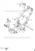 CADRE pour Yamaha AEROX 1998