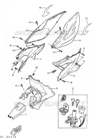 COUVERCLE LATERAL pour Yamaha AEROX 1998