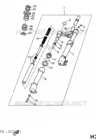 FOURCHE pour Yamaha AEROX 1998