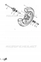 ROUE AVANT pour Yamaha AEROX 1998