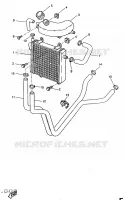 RADIATEUR / DURITES pour Yamaha AEROX 1998