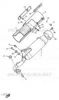 ECHAPPEMENT pour Yamaha AEROX 1998