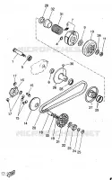 EMBRAYAGE DE DEMARREUR pour Yamaha AEROX 1998