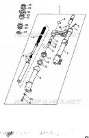 FOURCHE pour Yamaha AEROX 1998