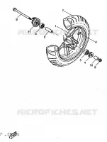 ROUE AVANT pour Yamaha AEROX 1998