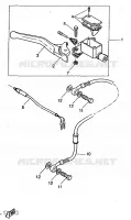 MAITRE CYLINDRE AVANT pour Yamaha AEROX 1998