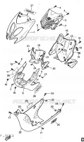 PROTEGE JAMBES pour Yamaha AEROX 1998