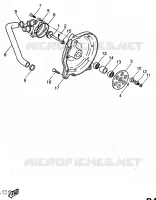 POMPE A EAU pour Yamaha AEROX 1998