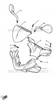 CARENAGES 1  pour Yamaha AEROX 1998
