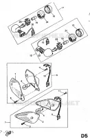 CLIGNOTANT pour Yamaha AEROX 1998
