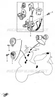 PARTIE ELECTRIQUE 1 pour Yamaha AEROX 1998
