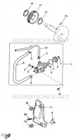 POMPE A HUILE pour Yamaha AEROX 1998