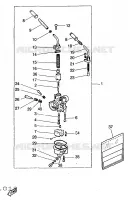 CARBURATEUR pour Yamaha AEROX 1998