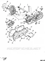 CARTER MOTEUR pour Yamaha AEROX 1998