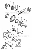 DEMARREUR pour Yamaha AEROX 1999