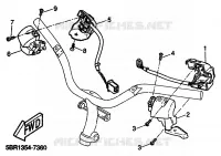 COMMODO / LEVIER pour Yamaha AEROX 1999