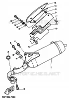 ECHAPPEMENT pour Yamaha AEROX 1999