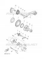 DEMARREUR pour Yamaha AEROX 2001