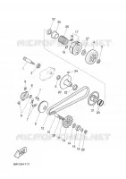 EMBRAYAGE DE DEMARREUR pour Yamaha AEROX 2001