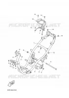 CADRE pour Yamaha AEROX 2001