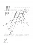 FOURCHE pour Yamaha AEROX 2001