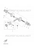 VILEBREQUIN / PISTON pour Yamaha AEROX 2001