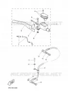 MAITRE CYLINDRE AVANT pour Yamaha AEROX 2001