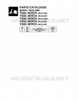 * CATALOG PREFACE * pour Yamaha AEROX 2002