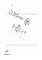 TRANSMISSION pour Yamaha AEROX 2002