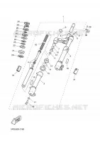 FOURCHE pour Yamaha AEROX 2002