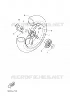 ROUE ARRIERE pour Yamaha AEROX 2002