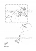 MAITRE CYLINDRE AVANT pour Yamaha AEROX 2002