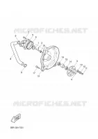 POMPE A EAU / DURITES pour Yamaha AEROX 2002
