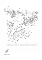 CARTER MOTEUR pour Yamaha AEROX 2002