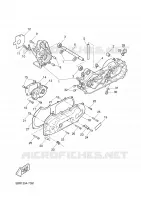 CARTER MOTEUR pour Yamaha AEROX 2003