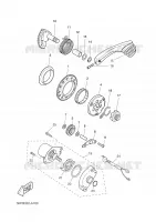 DEMARREUR pour Yamaha AEROX 2003