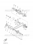 EMBRAYAGE DE DEMARREUR pour Yamaha AEROX 2003